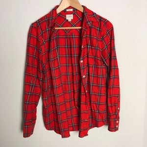 J. Crew boyfriend Flannel